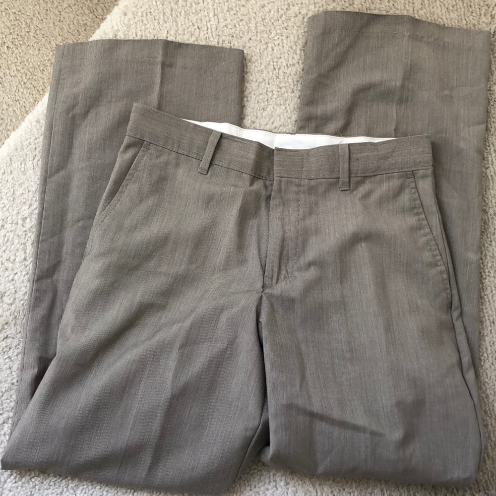 Van Heusen Light Brown Formal Pants Boy 14 Reg - Picture 1 of 4
